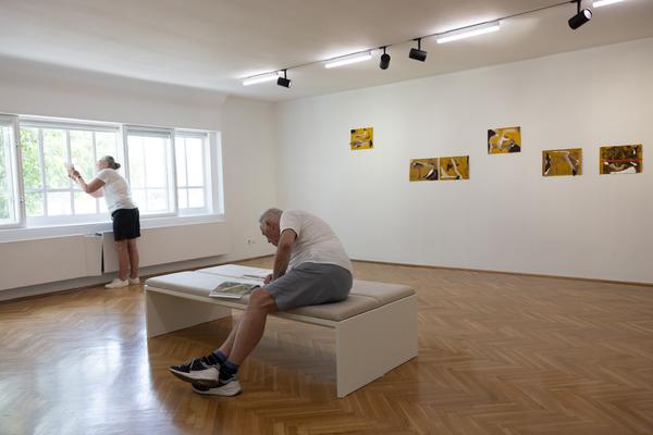 Francis Offman &quot;Weaving Stories&quot; (Secession, 29.5. – 31.8.2025) Foto: eSeL.at - Lorenz Seidler