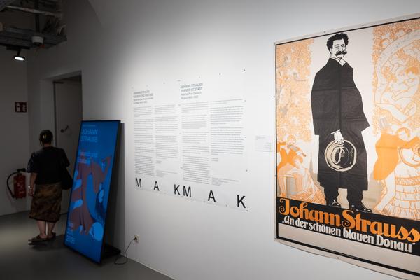 Johann Strauss. Rausch und Ekstase. Feministischer Ausdruckstanz im Plakat 1900-1933 (MAK, 17.6.2025—2.11.2025) Foto: eSeL.at - Lorenz Seidler