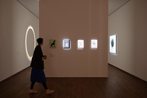 Brigitte Kowanz &quot;Licht ist, was wir sehen&quot; (Albertina, 18.7. - 16.11.2025) Foto: eSeL.at - Lorenz Seidler