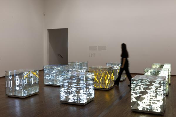 Brigitte Kowanz &quot;Licht ist, was wir sehen&quot; (Albertina, 18.7. - 16.11.2025) Foto: eSeL.at - Lorenz Seidler