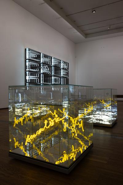 Brigitte Kowanz &quot;Licht ist, was wir sehen&quot; (Albertina, 18.7. - 16.11.2025) Foto: eSeL.at - Lorenz Seidler