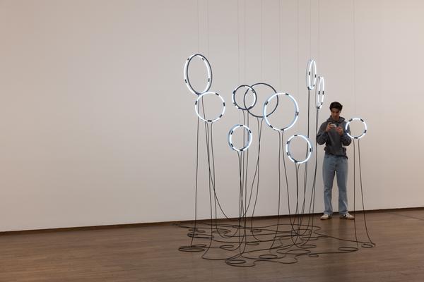 Brigitte Kowanz &quot;Licht ist, was wir sehen&quot; (Albertina, 18.7. - 16.11.2025) Foto: eSeL.at - Lorenz Seidler