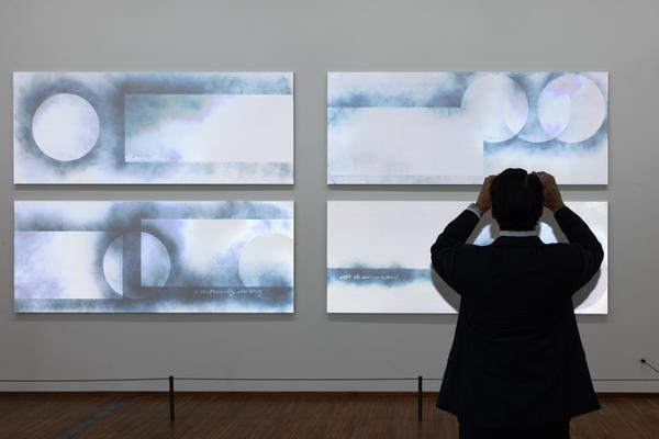Brigitte Kowanz &quot;Licht ist, was wir sehen&quot; (Albertina, 18.7. - 16.11.2025) Foto: eSeL.at - Lorenz Seidler