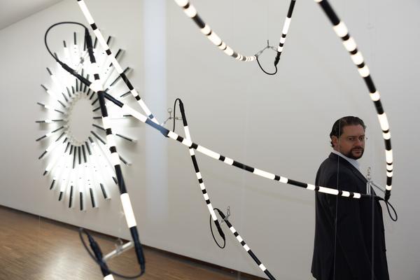 Brigitte Kowanz &quot;Licht ist, was wir sehen&quot; (Albertina, 18.7. - 16.11.2025) Foto: eSeL.at - Lorenz Seidler