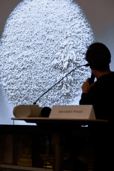 15 Minutes - Faszination Papier: Glajcar, Pressl, Fink (Albertina, 18.02.2026) Foto: eSeL.at - Joanna Pianka