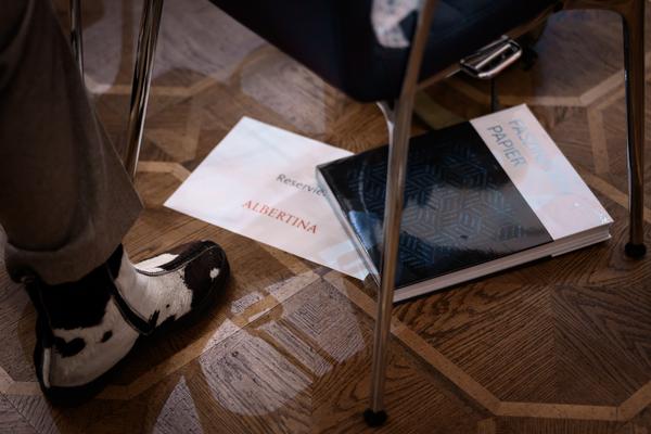 15 Minutes - Faszination Papier: Glajcar, Pressl, Fink (Albertina, 18.02.2026) Foto: eSeL.at - Joanna Pianka