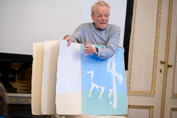 15 Minutes - Faszination Papier: Glajcar, Pressl, Fink (Albertina, 18.02.2026) Foto: eSeL.at - Joanna Pianka