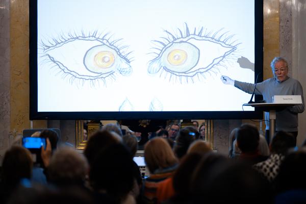 15 Minutes - Faszination Papier: Glajcar, Pressl, Fink (Albertina, 18.02.2026) Foto: eSeL.at - Joanna Pianka