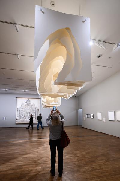 15 Minutes - Faszination Papier: Glajcar, Pressl, Fink (Albertina, 18.02.2026) Foto: eSeL.at - Joanna Pianka