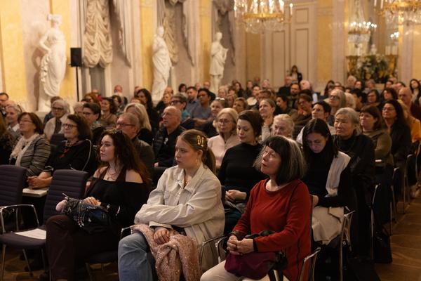 Peter Sandbichler &amp; Liddy Scheffknecht @ 15 Minutes - Faszination Papier (Albertina Museunsaal, 4.3.2026) Foto: eSeL.at - Lorenz Seidler