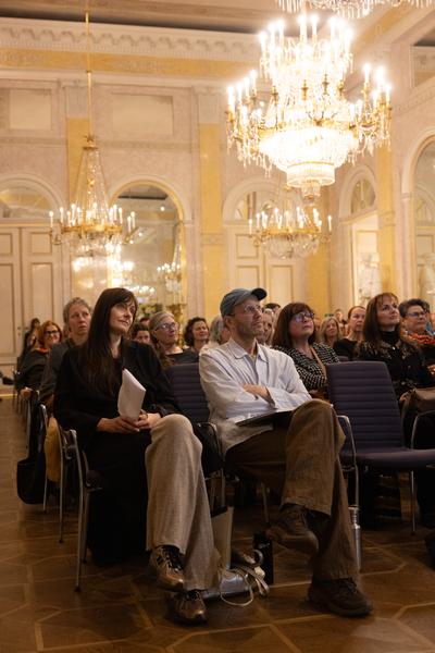 Peter Sandbichler &amp; Liddy Scheffknecht @ 15 Minutes - Faszination Papier (Albertina Museunsaal, 4.3.2026) Foto: eSeL.at - Lorenz Seidler