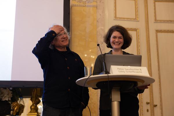 Peter Sandbichler &amp; Liddy Scheffknecht @ 15 Minutes - Faszination Papier (Albertina Museunsaal, 4.3.2026) Foto: eSeL.at - Lorenz Seidler