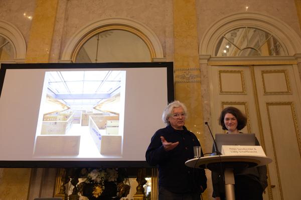 Peter Sandbichler &amp; Liddy Scheffknecht @ 15 Minutes - Faszination Papier (Albertina Museunsaal, 4.3.2026) Foto: eSeL.at - Lorenz Seidler