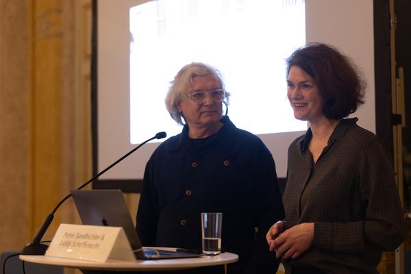 Peter Sandbichler &amp; Liddy Scheffknecht @ 15 Minutes - Faszination Papier (Albertina Museunsaal, 4.3.2026) Foto: eSeL.at - Lorenz Seidler