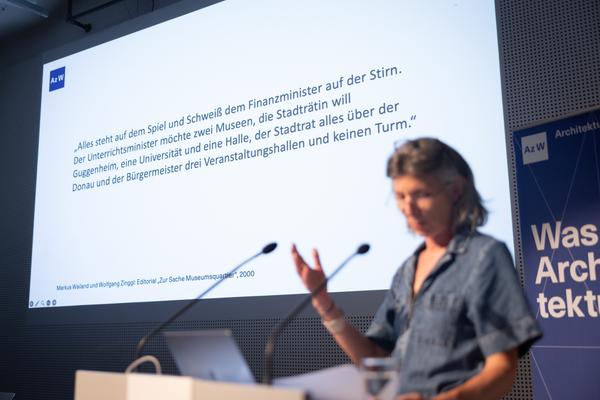 25 Jahre MQ – 33 Jahre Az W. Kulturareale in Transformation (Architekturzentrum Wien, 24.6.2026) Foto: eSeL.at - Lorenz Seidler