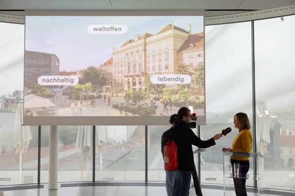 MuseumsQuartier Wien Pressekonferenz: 25 Jahre MQ "Generation MQ" (16.12.2025) Foto: eSeL.at - Lorenz Seidler