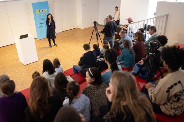 93. Kindervorlesung: Verena Winiwarter "Wiener Donau-Geschichten" (Zoom Kindermuseum, 15.3.2026) Foto: eSeL.at - Lorenz Seidler