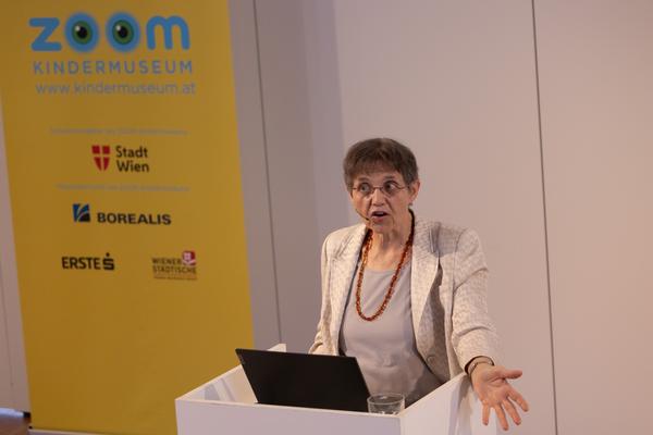 93. Kindervorlesung: Verena Winiwarter "Wiener Donau-Geschichten" (Zoom Kindermuseum, 15.3.2026) Foto: eSeL.at - Lorenz Seidler