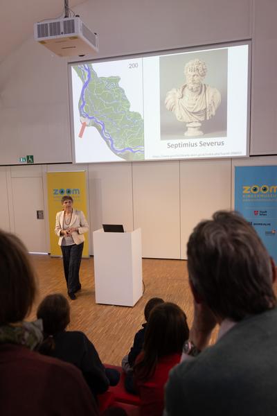 93. Kindervorlesung: Verena Winiwarter "Wiener Donau-Geschichten" (Zoom Kindermuseum, 15.3.2026) Foto: eSeL.at - Lorenz Seidler