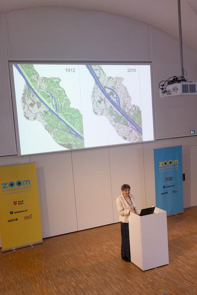 93. Kindervorlesung: Verena Winiwarter "Wiener Donau-Geschichten" (Zoom Kindermuseum, 15.3.2026) Foto: eSeL.at - Lorenz Seidler