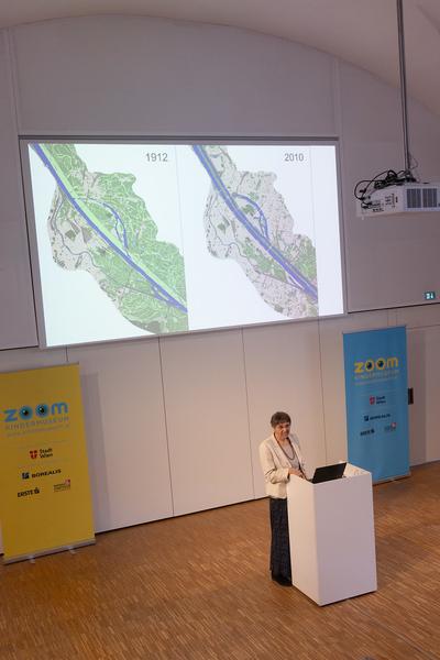 93. Kindervorlesung: Verena Winiwarter "Wiener Donau-Geschichten" (Zoom Kindermuseum, 15.3.2026) Foto: eSeL.at - Lorenz Seidler