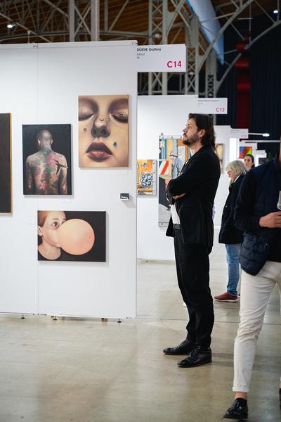 Affordable Art Fair Vernissage (Marxhalle, 22..05.2025) Foto: eSeL.at - Robert Puteanu