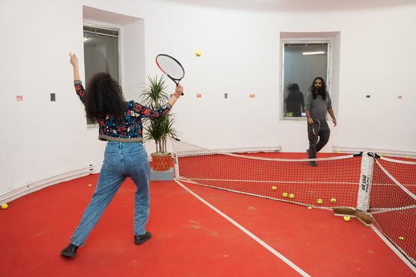 Against the Playbook (das weisse haus, 12.02.2026) Foto: eSeL.at - Sarah Tasha