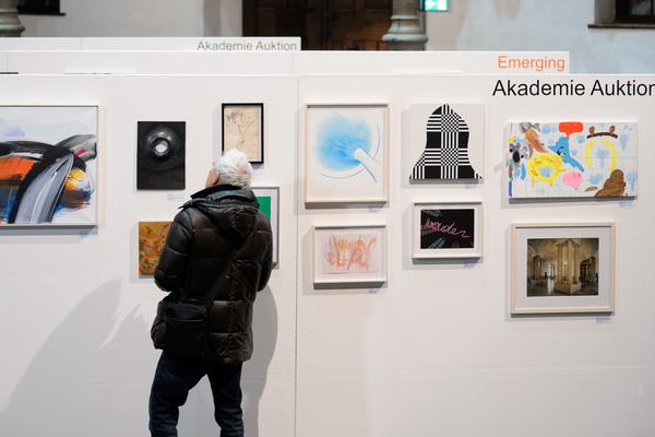 Akademie Auktion 2026 (Akademie der bildenden Künste Wien - Prospekthof, 21.01.2026) Foto: eSeL.at - Joanna Pianka