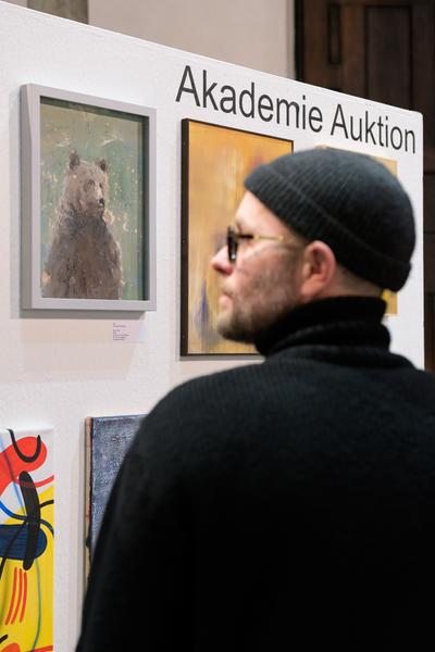Akademie Auktion 2026 (Akademie der bildenden Künste Wien - Prospekthof, 21.01.2026) Foto: eSeL.at - Joanna Pianka