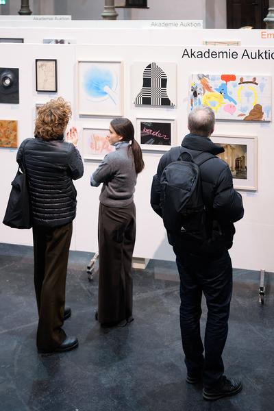 Akademie Auktion 2026 (Akademie der bildenden Künste Wien - Prospekthof, 21.01.2026) Foto: eSeL.at - Joanna Pianka