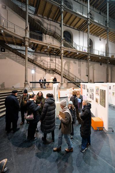 Akademie Auktion 2026 (Akademie der bildenden Künste Wien - Prospekthof, 21.01.2026) Foto: eSeL.at - Joanna Pianka