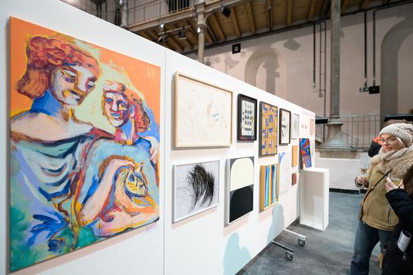 Akademie Auktion 2026 (Akademie der bildenden Künste Wien - Prospekthof, 21.01.2026) Foto: eSeL.at - Joanna Pianka