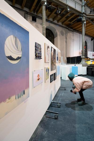 Akademie Auktion 2026 (Akademie der bildenden Künste Wien - Prospekthof, 21.01.2026) Foto: eSeL.at - Joanna Pianka