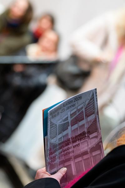 Akademie Auktion 2026 (Akademie der bildenden Künste Wien - Prospekthof, 21.01.2026) Foto: eSeL.at - Joanna Pianka