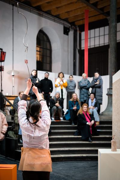 So Yong Park @ Akademie Auktion 2026 (Akademie der bildenden Künste Wien - Prospekthof, 21.01.2026) Foto: eSeL.at - Joanna Pianka