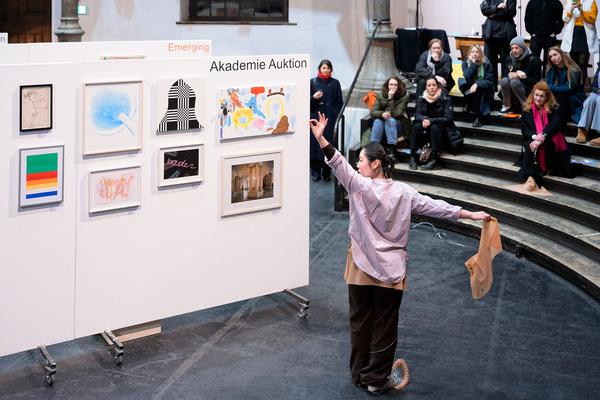 So Yong Park @ Akademie Auktion 2026 (Akademie der bildenden Künste Wien - Prospekthof, 21.01.2026) Foto: eSeL.at - Joanna Pianka