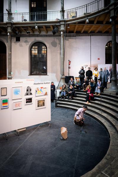 So Yong Park @ Akademie Auktion 2026 (Akademie der bildenden Künste Wien - Prospekthof, 21.01.2026) Foto: eSeL.at - Joanna Pianka