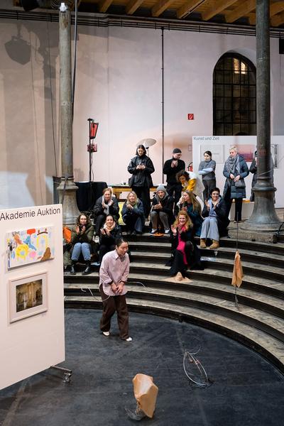 So Yong Park @ Akademie Auktion 2026 (Akademie der bildenden Künste Wien - Prospekthof, 21.01.2026) Foto: eSeL.at - Joanna Pianka