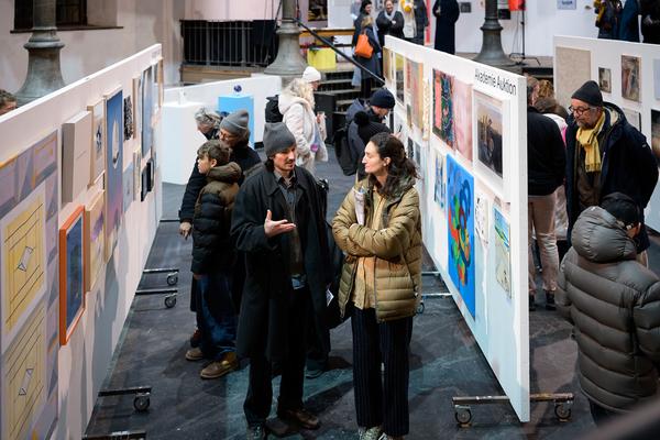 Akademie Auktion 2026 (Akademie der bildenden Künste Wien - Prospekthof, 21.01.2026) Foto: eSeL.at - Joanna Pianka