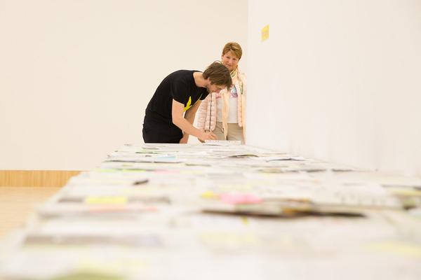 Essl Museum: Die Sammlung eSeL - Laborpraxis (4.4. - 4.5.2016) http://www.essl.museum/sammlungesel | Foto: http://eSeL.at - Akbar Muratov Foto: esel@esel.at