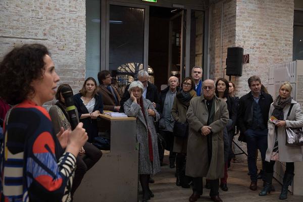 AzW Architekturzentrum Wien: Form folgt Paragraph (23.11.2017 - 4.4.2018, Eröffnung) https://www.azw.at/de/termin/form-folgt-paragraph | Foto: eSeL Foto: eSeL.at - Lorenz Seidler