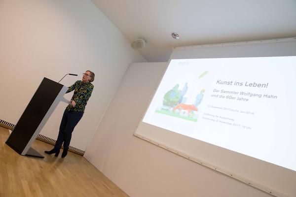 mumok: Kunst ins Leben! Der Sammler Wolfgang Hahn & die 60er Jahre (10.10.2017 - 24.6.2018, Pressekonferenz) http://esel.cc/mumok_hahn | Foto: http://eSeL.at - Lorenz Seidler Foto: eSeL.at - Lorenz Seidler