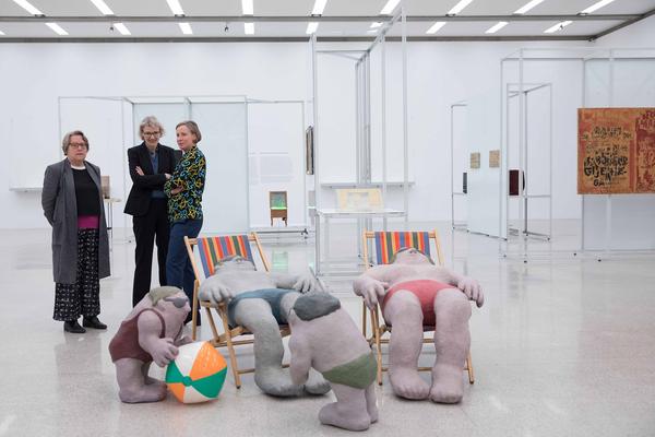 mumok: Kunst ins Leben! Der Sammler Wolfgang Hahn & die 60er Jahre (10.10.2017 - 24.6.2018, Pressekonferenz) http://esel.cc/mumok_hahn | Foto: http://eSeL.at - Lorenz Seidler Foto: eSeL.at - Lorenz Seidler