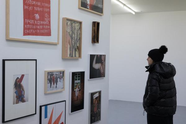 Knoll Galerie: Non Government Art - Erste Jahresschau der Wiener Antisten (09.11.2017 -  20.1.2018) https://esel.at/termin/93418 | Foto: eSeL Foto: eSeL.at - Lorenz Seidler