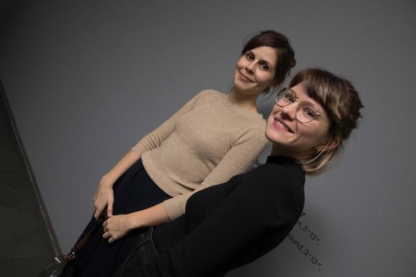 Preis der Kunsthalle Wien 2017:  Marlene Maier & Olena Newkryta -  "Everything a Hand Can't Take" (Kunsthalle Karlsplatz, 30.11.2017 - 14.1.2018, Pressekonferenz) https://esel.at/termin/93794 | Fot: eSeL Foto: eSeL.at - Lorenz Seidler