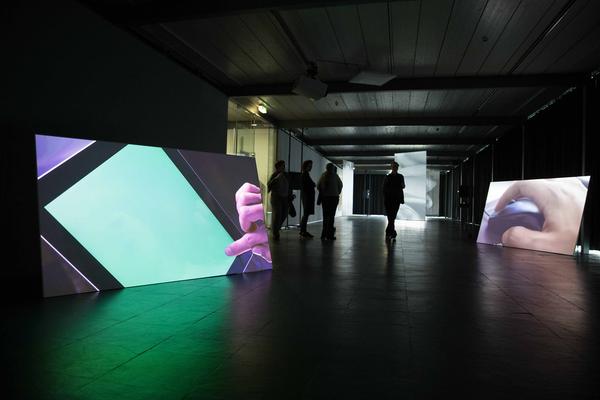 Preis der Kunsthalle Wien 2017:  Marlene Maier & Olena Newkryta -  "Everything a Hand Can't Take" (Kunsthalle Karlsplatz, 30.11.2017 - 14.1.2018, Pressekonferenz) https://esel.at/termin/93794 | Fot: eSeL Foto: eSeL.at - Lorenz Seidler