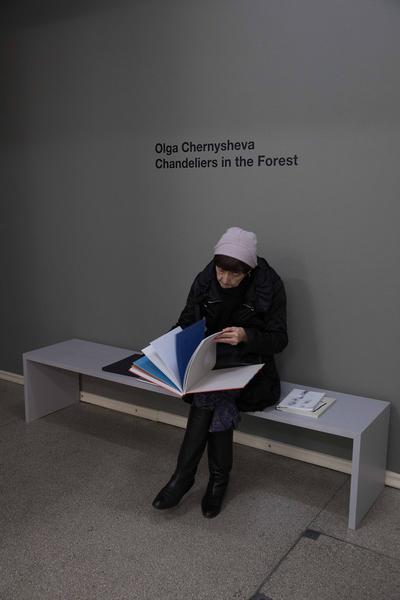 Secession: Olga Chernysheva - Chandeliers in the Forest (17.11.2017 – 28.1.2018, Eröffnung) https://www.secession.at/exhibition/olga-chernysheva/ | Foto: eSeL Foto: eSeL.at - Lorenz Seidler