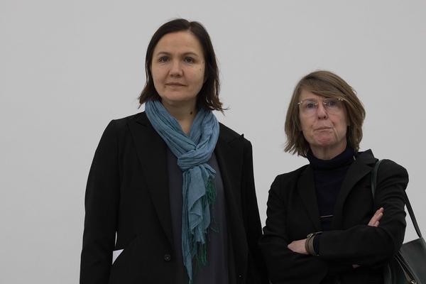 Secession: R. H. Quaytman - An Evening. Chapter 32 (17.11. 2017 – 28.1.2018, Eröffnung) https://www.secession.at/exhibition/rebecca-h-quaytman/ | Foto: eSeL Foto: eSeL.at - Lorenz Seidler