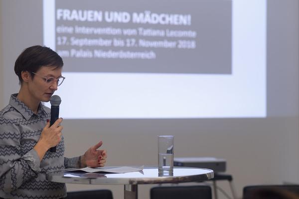 Kunst im öffentlichen Raum Niederösterreich: 100 Jahre Frauenwahlrecht (Präsentation: ) http://www.publicart.at/de/projekte/kuratiert/2018100jahrefrauenwahlrecht | Foto: eSeL.at - Joanna Pianka Foto: eSeL.at - Lorenz Seidler
