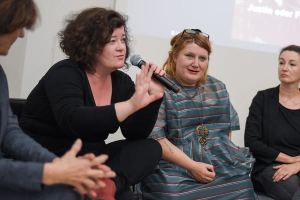 Kunst im öffentlichen Raum Niederösterreich: 100 Jahre Frauenwahlrecht (Präsentation: ) http://www.publicart.at/de/projekte/kuratiert/2018100jahrefrauenwahlrecht | Foto: eSeL.at - Joanna Pianka Foto: eSeL.at - Lorenz Seidler